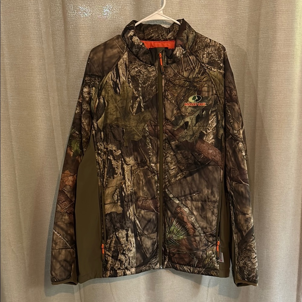 Mossy Oak Performance Jacket Brown and Green Camouflage
